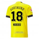 Camiseta Borussia Dortmund Jugador Moukoko Primera 2022/2023