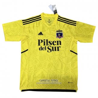 Tailandia Camiseta Colo-Colo Portero 2022 Amarillo