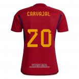 Camiseta Espana Jugador Carvajal Primera 2022