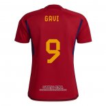 Camiseta Espana Jugador Gavi Primera 2022