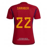 Camiseta Espana Jugador Sarabia Primera 2022