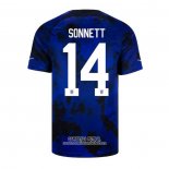 Camiseta Estados Unidos Jugador Sonnett Segunda 2022