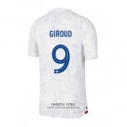 Camiseta Francia Jugador Giroud Segunda 2022