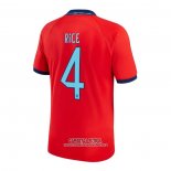 Camiseta Inglaterra Jugador Rice Segunda 2022