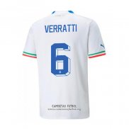 Camiseta Italia Jugador Verratti Segunda 2022