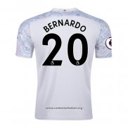 Camiseta Manchester City Jugador Bernardo Tercera 2020/2021