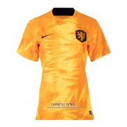 Camiseta Paises Bajos Primera Mujer 2022