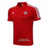 Camiseta Polo del Bayern Munich 2021/2022 Rojo