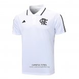 Camiseta Polo del Flamengo 2023/2024 Blanco