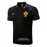 Camiseta Polo del Portugal 2022/2023 Negro