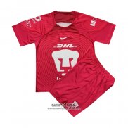 Camiseta Pumas UNAM Portero Nino 2022/2023 Rosa