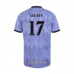 Camiseta Real Madrid Jugador Lucas V. Segunda 2022/2023
