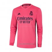 Camiseta Real Madrid Segunda Manga Larga 2020/2021