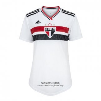 Camiseta Sao Paulo Primera Mujer 2022