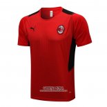 Camiseta de Entrenamiento AC Milan 2021/2022 Rojo