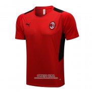 Camiseta de Entrenamiento AC Milan 2021/2022 Rojo