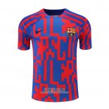 Camiseta de Entrenamiento Barcelona 2022/2023 Rojo y Azul
