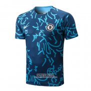 Camiseta de Entrenamiento Chelsea 2022/2023 Azul