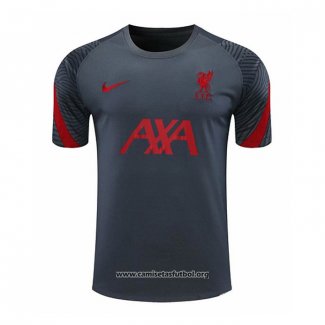 Camiseta de Entrenamiento Liverpool 2020/2021 Gris