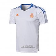 Camiseta de Entrenamiento Real Madrid 2021/2022 Blanco