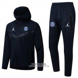 Chandal con Capucha del Paris Saint-Germain 2022/2023 Azul