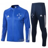 Chandal de Chaqueta del Cruzeiro 2020/2021 Azul