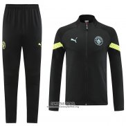 Chandal de Chaqueta del Manchester City 2022/2023 Negro