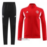 Chandal de Chaqueta del Manchester United 2022/2023 Rojo