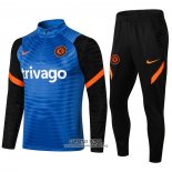 Chandal de Sudadera del Chelsea 2021/2022 Azul