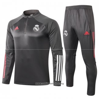 Chandal de Sudadera del Real Madrid 2020/2021 Gris