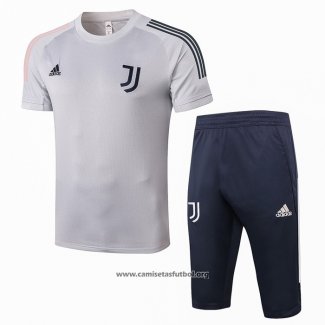 Chandal del Juventus Manga Corta 2020/2021 Gris