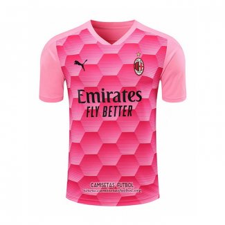 Camiseta AC Milan Portero 2020/2021 Rosa