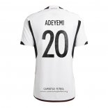 Camiseta Alemania Jugador Adeyemi Primera 2022