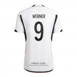 Camiseta Alemania Jugador Werner Primera 2022