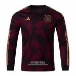 Camiseta Alemania Segunda Manga Larga 2022