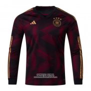 Camiseta Alemania Segunda Manga Larga 2022