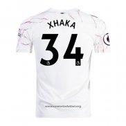 Camiseta Arsenal Jugador Xhaka Segunda 2020/2021