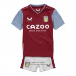Camiseta Aston Villa Primera Nino 2022/2023