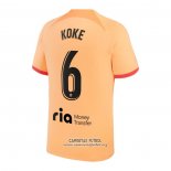 Camiseta Atletico Madrid Jugador Koke Tercera 2022/2023