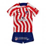 Camiseta Atletico Madrid Primera Nino 2022/2023