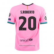 Camiseta Barcelona Jugador S.Roberto Tercera 2020/2021