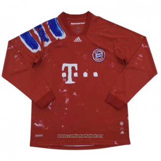 Camiseta Bayern Munich Human Race Manga Larga 2020/2021