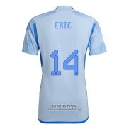 Camiseta Espana Jugador Eric Segunda 2022