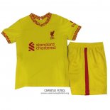 Camiseta Liverpool Tercera Nino 2021/2022