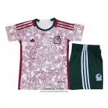 Camiseta Mexico Segunda Nino 2022