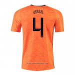 Camiseta Paises Bajos Jugador Virgil Primera 2020/2021