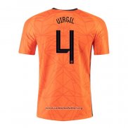 Camiseta Paises Bajos Jugador Virgil Primera 2020/2021