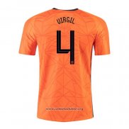 Camiseta Paises Bajos Jugador Virgil Primera 2020/2021