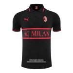 Camiseta Polo del AC Milan 2022/2023 Negro