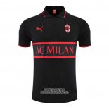 Camiseta Polo del AC Milan 2022/2023 Negro